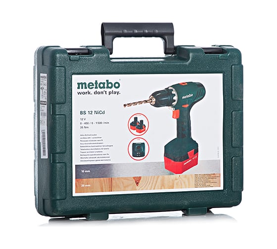 Аккумуляторный винтовёрт Metabo BS 12 NiCd 602194500