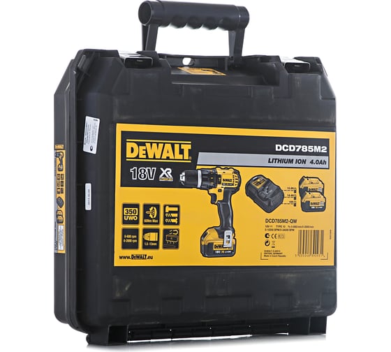 Ударная аккумуляторная дрель DeWALT DCD 785 M2