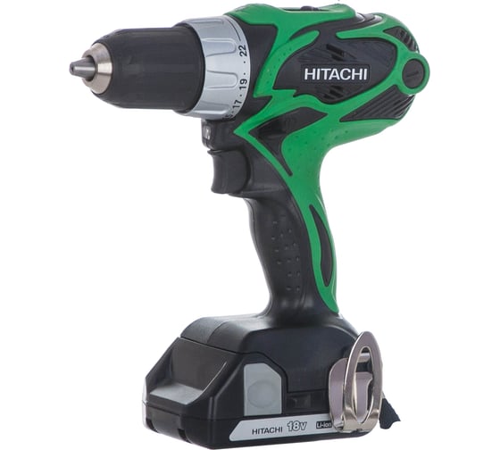 Аккумуляторная дрель-шуруповерт Hitachi DS18DSAL-TC