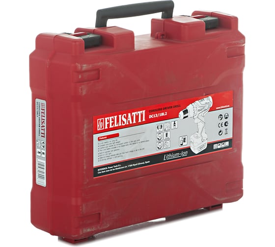 Аккумуляторная дрель-шуруповерт Felisatti DC13/18L2 2021300100