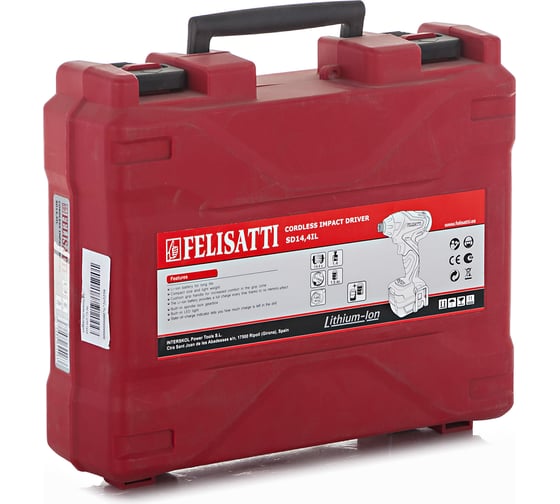 Аккумуляторный ударный винтоверт Felisatti SD14.4IL 2021100100