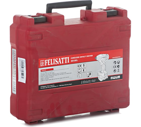 Аккумуляторный ударный винтоверт Felisatti SD18IL 2021500100