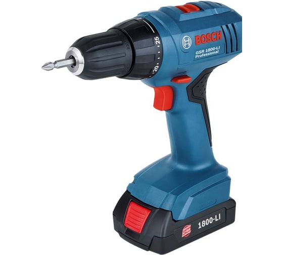 Аккумуляторная дрель-шуруповерт Bosch GSR 1800-LI Professional 0.601.9A8.300