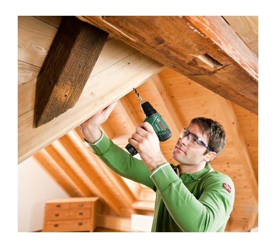 Аккумуляторная дрель-шуруповерт Bosch PSR 10.8 LI-2 с набором сверл Wood Drills-Set 0.603.972.907