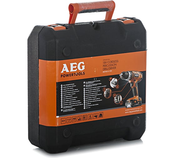 Аккумуляторная ударная дрель-шуруповерт AEG BSB 18G2 Li-152C 433970
