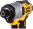 Бесщеточный импульсный шуруповерт DEWALT 18 В XR батарея POWERSTACK, чемодан TSTAK DCF840E1T-XJ 6