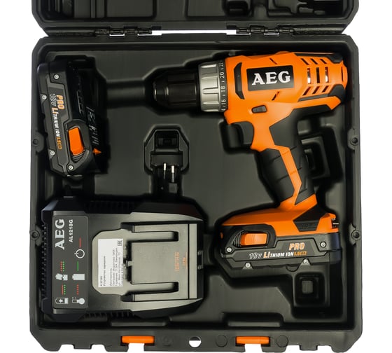 Аккумуляторная дрель-шуруповерт AEG BS 18G2 Li-152C 433950