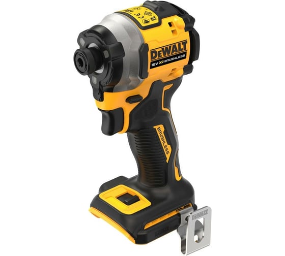 Бесщеточный импульсный шуруповерт DEWALT 18 В XR, патрон 6.35 мм (1/4"), Li-Ion батарея POWERSTACK, Multi-voltage з/у, TSTAK DCF850E1T-QW