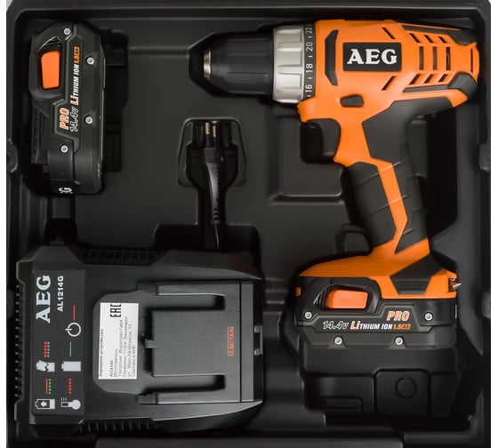Аккумуляторная дрель-шуруповерт AEG  BS 14G2 Li-152C 431988