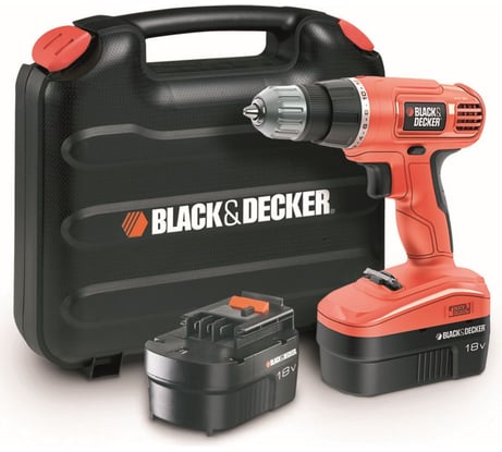 Аккумуляторная дрель-шуруповерт Black+ Decker EPC 18 CABK