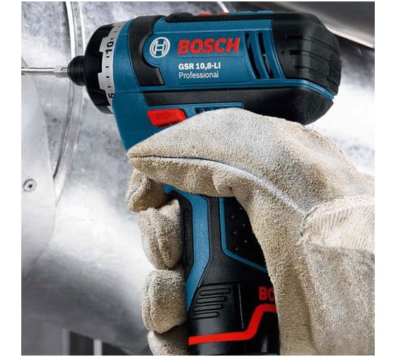 Аккумуляторная дрель-шуруповерт Bosch GSR 10,8-LI 0.601.992.909