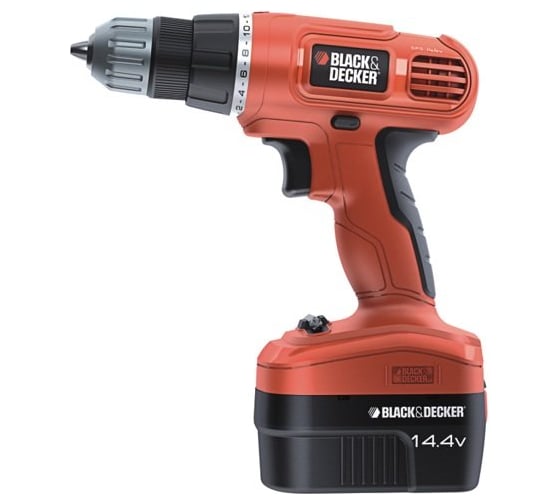 Аккумуляторная дрель-шуруповерт Black+Decker EPC14CABK