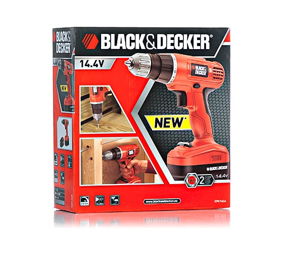 Аккумуляторная дрель-шуруповерт Black+ Decker EPC 14 CA