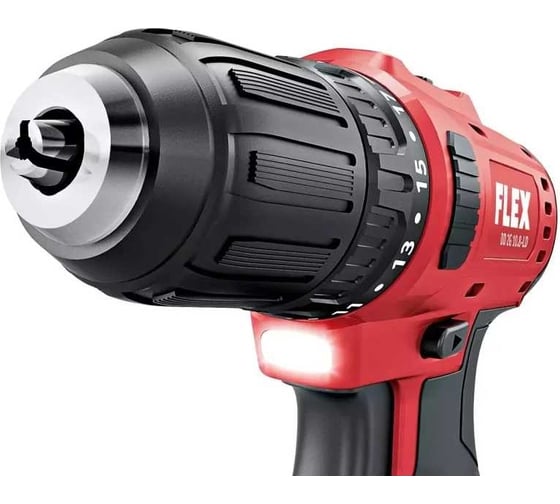 Двухскоростной аккумуляторный шуруповерт FLEX DD 2G 10.8-LDBC/2.5 516155
