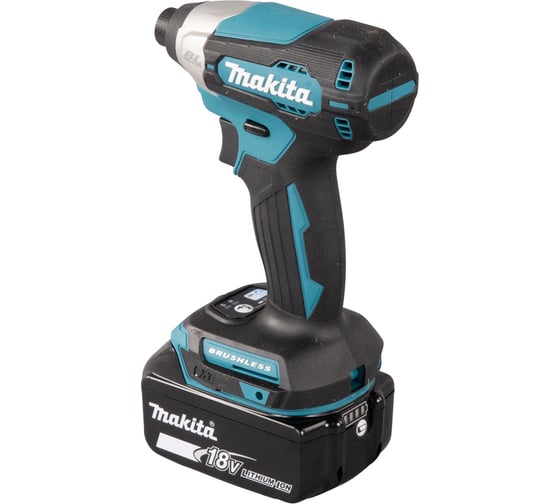 Аккумуляторный ударный шуруповерт Makita 18В, BL, XPT, Li-ion, 140 Нм, 2 скорости DTD157RTJ