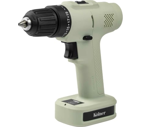 Аккумуляторная дрель-шуруповерт Kolner KCD 12BL OLIVE 8020100326