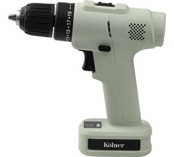 Аккумуляторная дрель-шуруповерт Kolner KCD 12BL OLIVE 8020100326