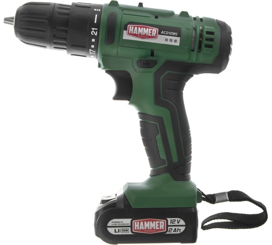 Аккумуляторная дрель Hammer ACD12ВS 12B 014285П