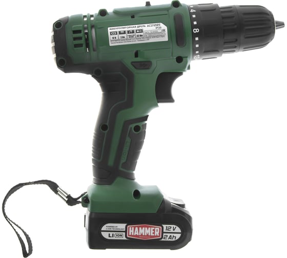 Аккумуляторная дрель Hammer ACD12ВS 12B 014285П