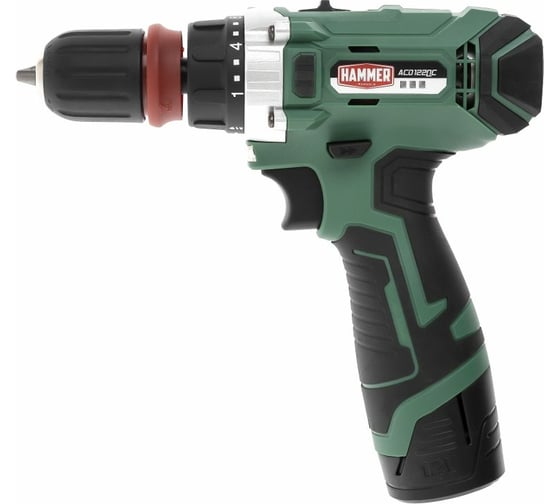 Аккумуляторная дрель Hammer АCD122QC 12B 14280