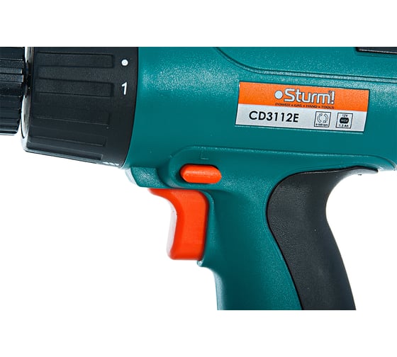 Аккумуляторная дрель-шуруповерт Sturm CD3112E