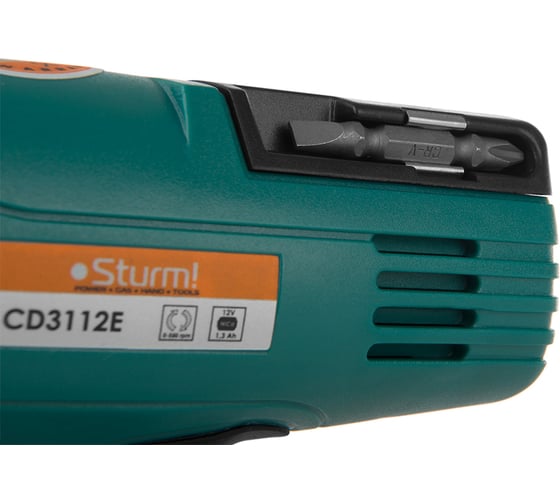 Аккумуляторная дрель-шуруповерт Sturm CD3112E