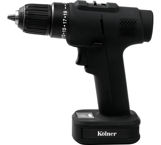 Аккумуляторная дрель-шуруповерт Kolner KCD 12/2BL ANTHRACITE 8020100286