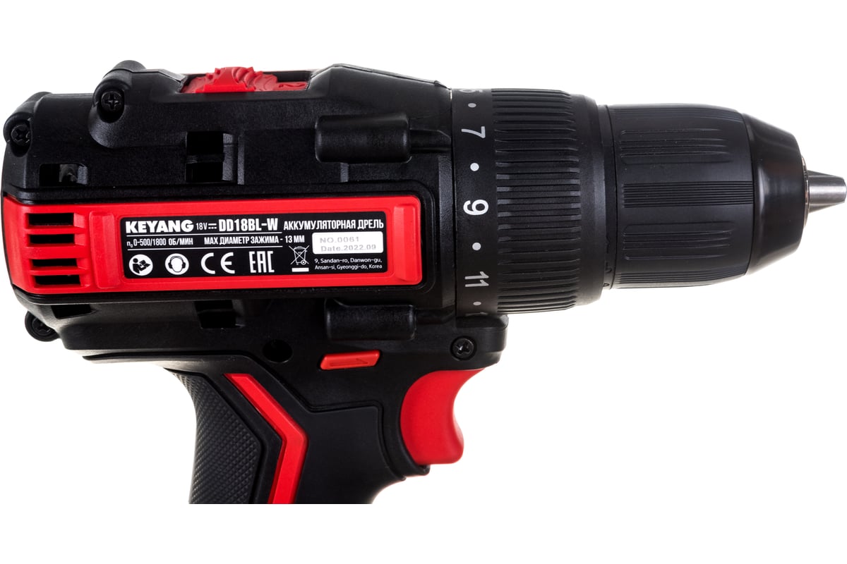 Бесщеточный аккумуляторный шуруповерт KEYANG DD18BL-W (Set) - выгодная ...