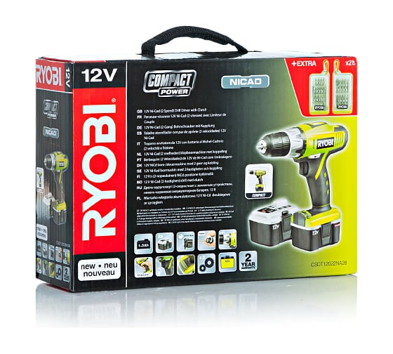 Аккумуляторная дрель-шуруповерт Ryobi CSDT12022N 3000658