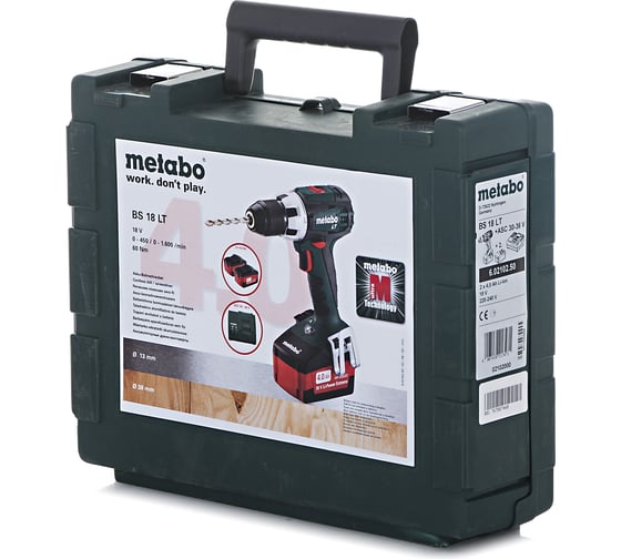 Аккумуляторная дрель-винтоверт Metabo BS 18 LT 602102500