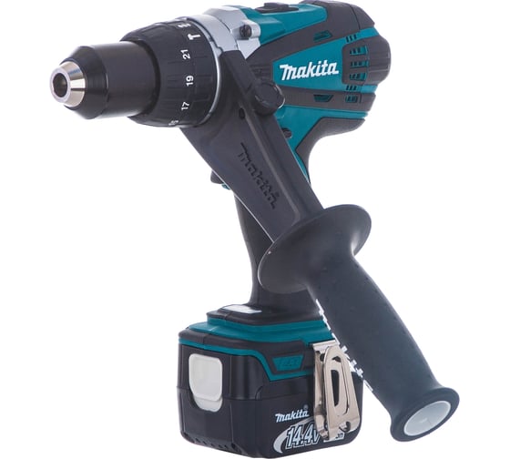 Аккумуляторная ударная дрель-шуруповерт Makita BHP448RFE