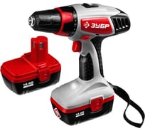 Аккумуляторная дрель-шуруповерт ЗУБР ЗДА-14.4-2 КИН