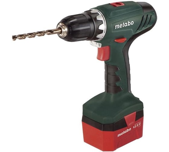 Аккумуляторный шуруповерт Metabo BS 12 NiCd + фонарь ULA 602194600
