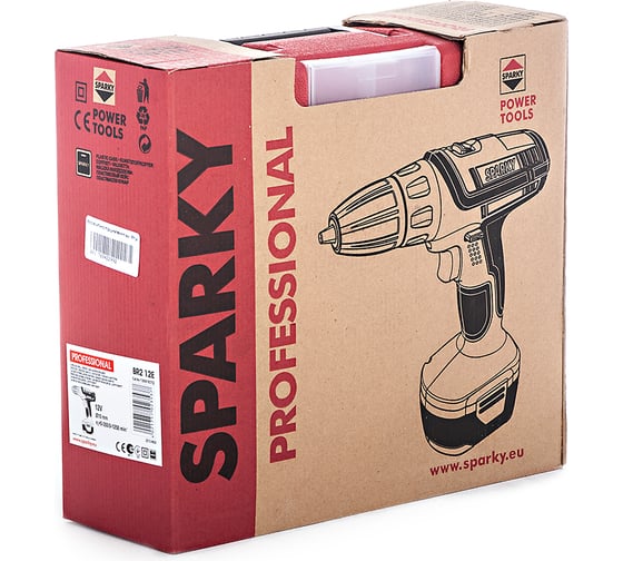 Аккумуляторная дрель-шуруповерт Sparky BR2 12E