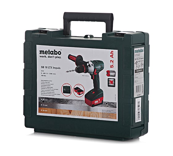 Аккумуляторная ударная дрель Metabo SB 18 LTX Impuls 602148650
