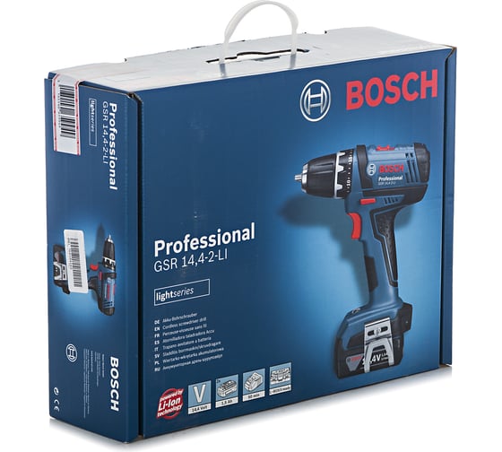 Аккумуляторная дрель-шуруповерт Bosch GSR 14,4-2-LI 0.601.9B7.401