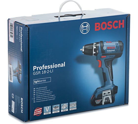 Аккумуляторная дрель-шуруповерт Bosch GSR 18-2-LI 0.601.9B7.301