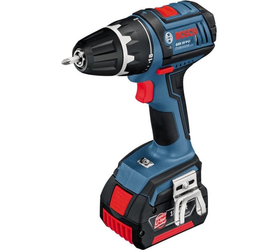 Аккумуляторная дрель-шуруповерт Bosch GSR 18 V-LI 0.601.866.10H