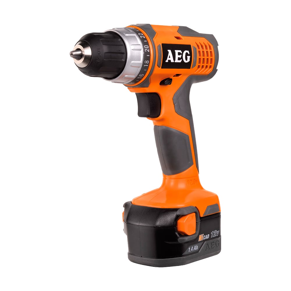 Аккумуляторная дрель-шуруповерт AEG BS 12G2 NC-KIT1X 441445 - выгодная ...