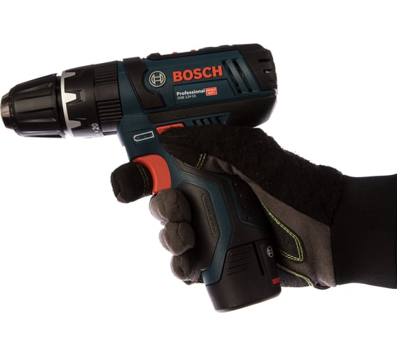Аккумуляторная ударная дрель-шуруповерт Bosch GSB 12V-15 Professional 0.601.9B6.906