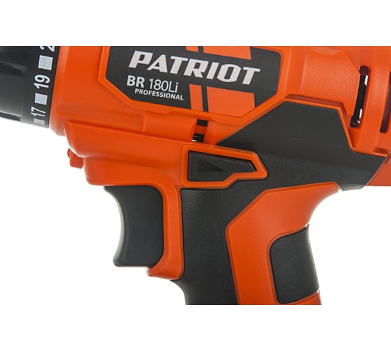 Аккумуляторная дрель-шуруповерт PATRIOT BR 180li 180201540