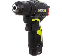 Аккумуляторная бесщеточная дрель-шуруповерт WORX Professional 12В, 30Нм, 2Ач х2, ЗУ 1.5 Ач, сумка WU130X