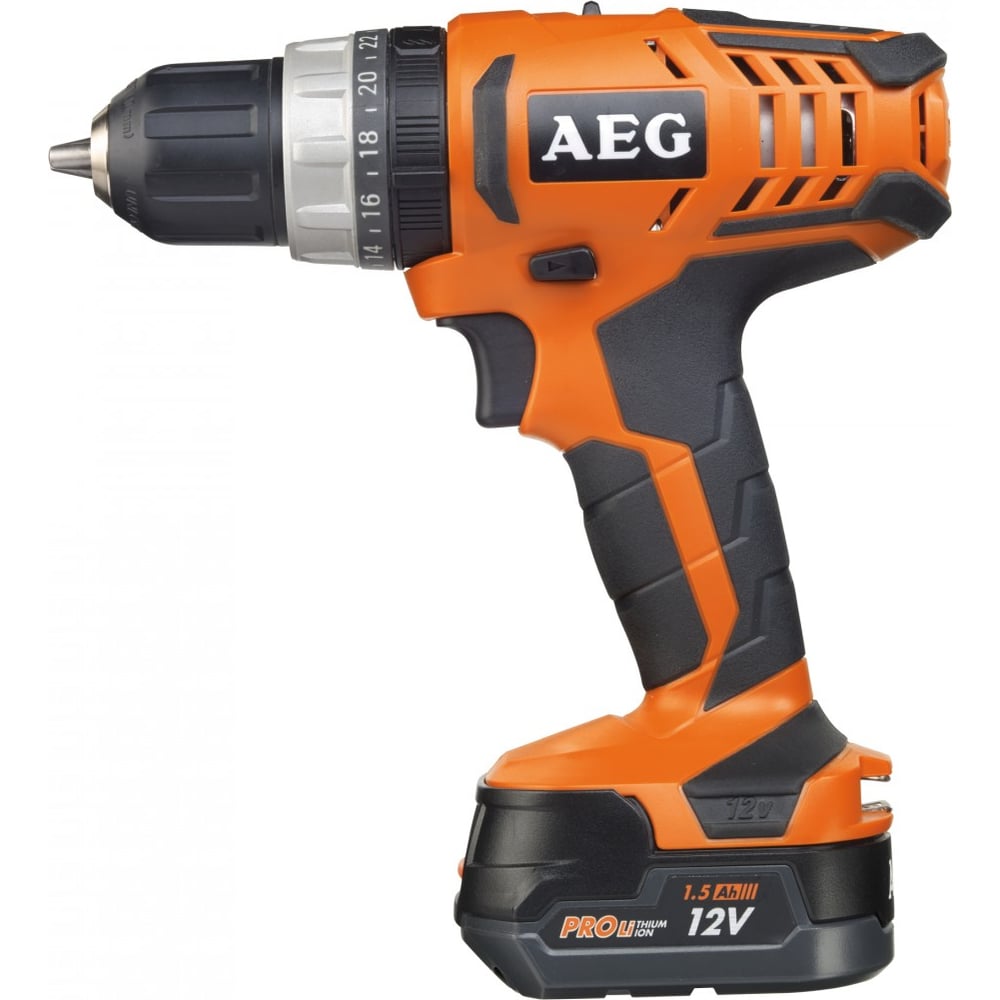 Аккумуляторная дрель AEG BS 12G2 LI-152C 446687 - выгодная цена, отзывы ...