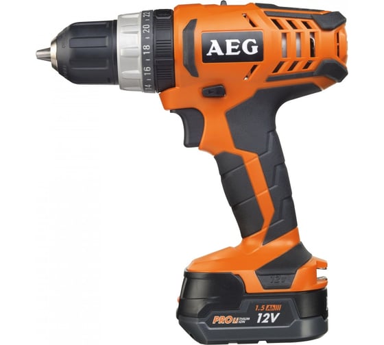 Аккумуляторная дрель AEG BS 12G2 LI-152C 446687 1
