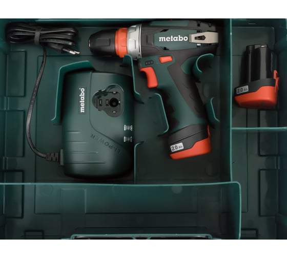 Аккумуляторный винтоверт Metabo PowerMaxx BS Quick Basic 600156500