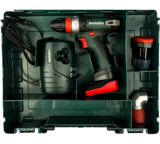 Аккумуляторный винтоверт Metabo PowerMaxx BS Quick Pro 600157500