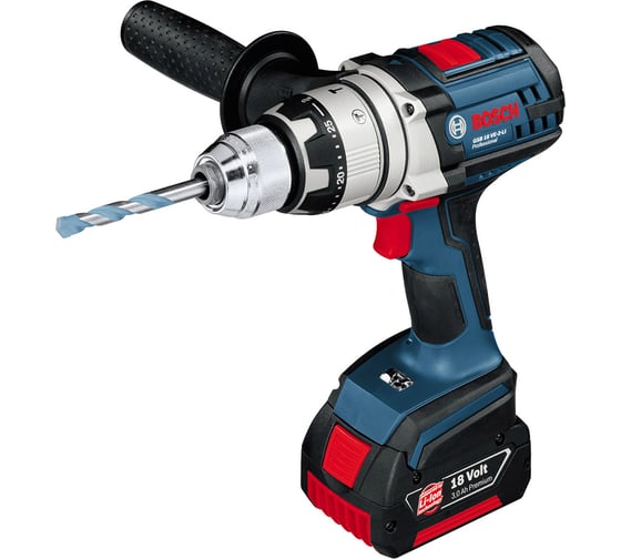 Аккумуляторная ударная дрель-шуруповерт Bosch GSB 18 VE-2 LI 0.601.9D9.300