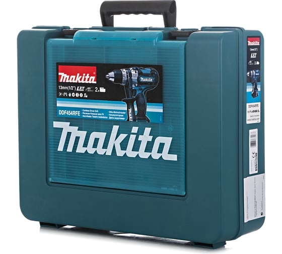 Аккумуляторная дрель Makita LXT DDF454RFE