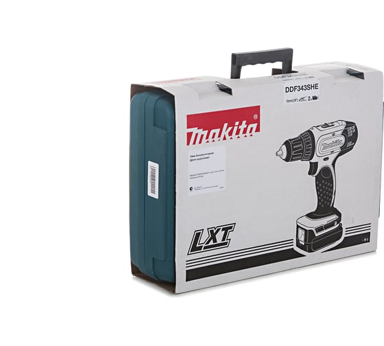 Аккумуляторная дрель Makita LXT DDF343SHE