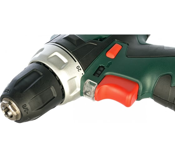 Аккумуляторная дрель Metabo PowerMaxx BS 12 В, 1х2.0, патрон, сумка 600079500
